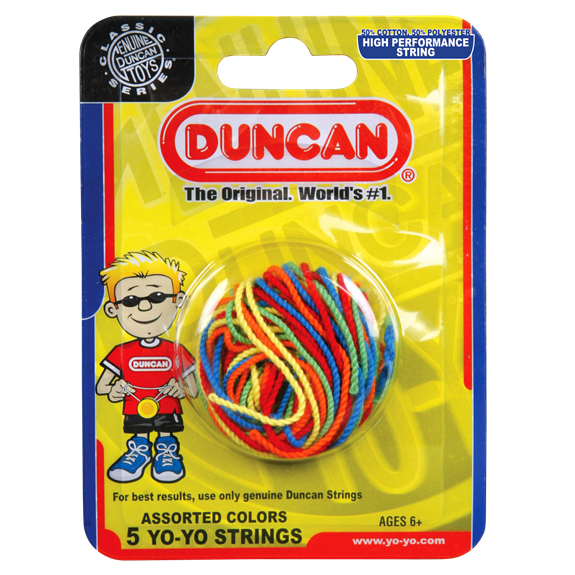 Multi-Color Yo-Yo String Pack 5-pc