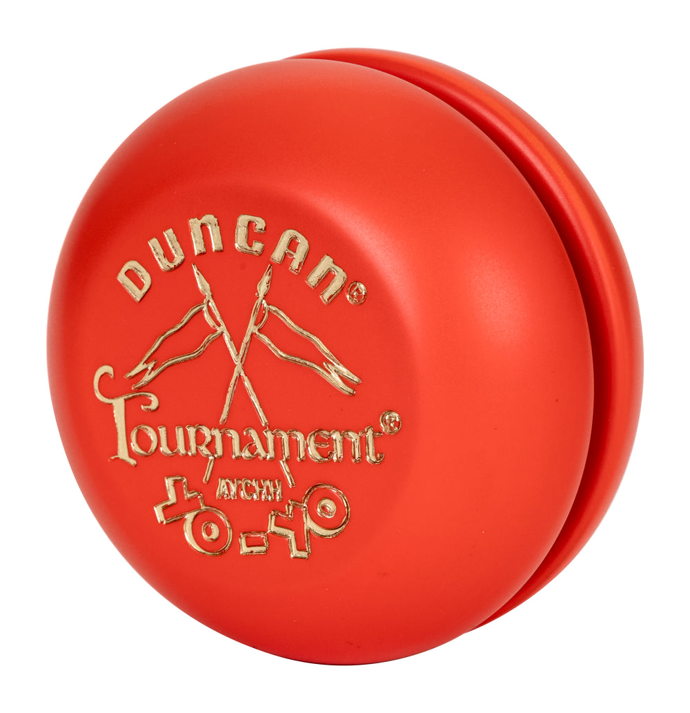 Wooden Crossed Flags Tournament Yo-Yo