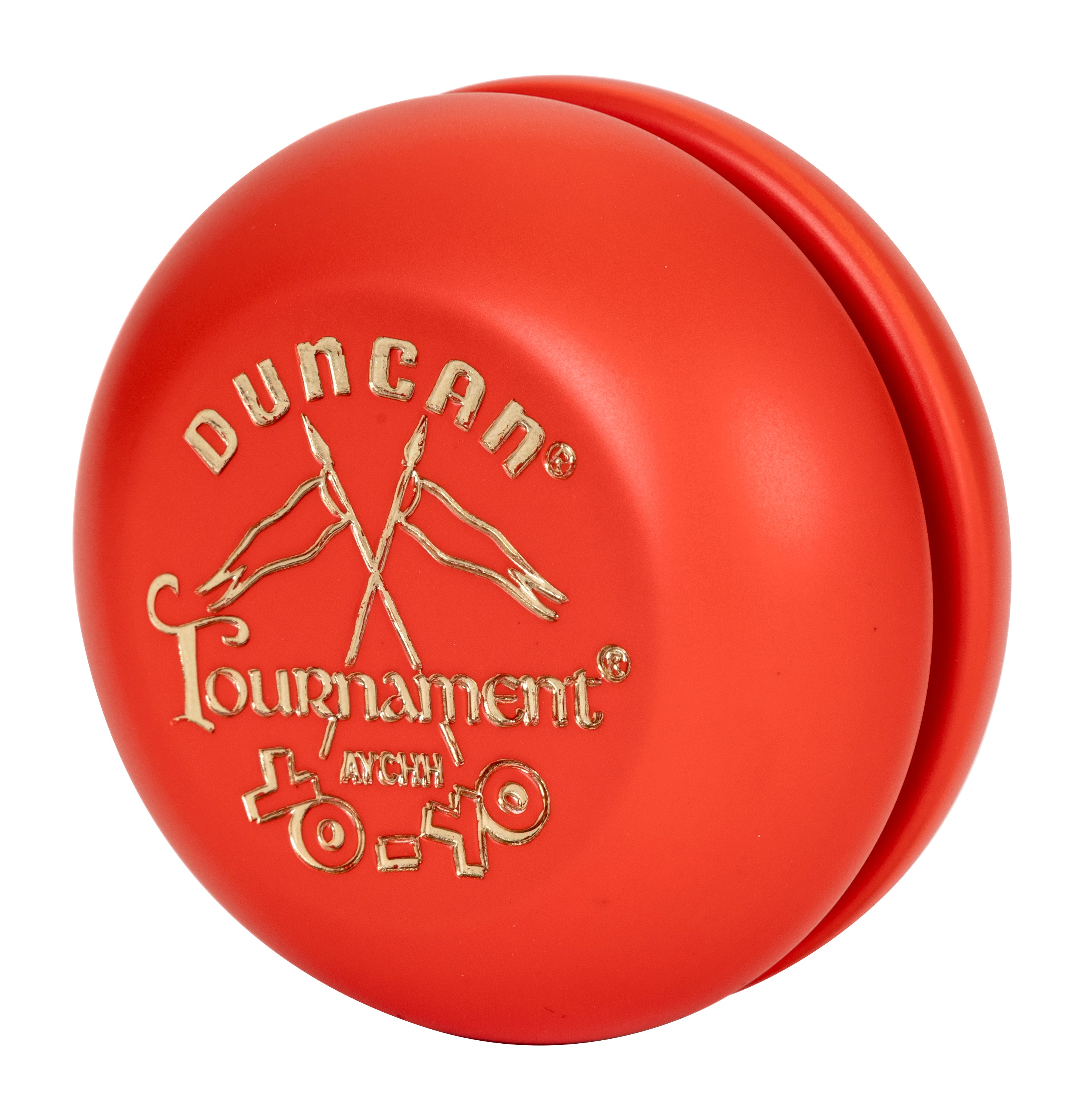 Wooden Crossed Flags Tournament Yo-Yo