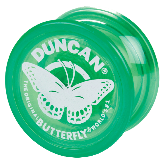 スポーツトイ・アクショントイ UNDEFEATED DUNCAN YO-YO 02177 Olive Butterfly Yo-Yo – Duncan Toys